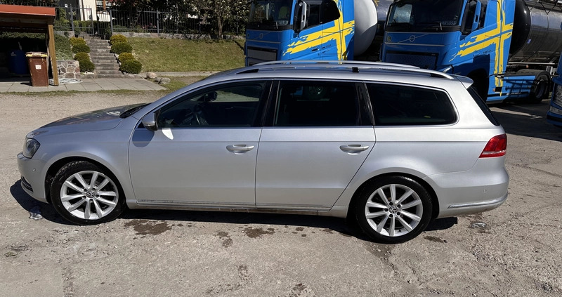 Volkswagen Passat cena 35500 przebieg: 256000, rok produkcji 2014 z Gdańsk małe 121